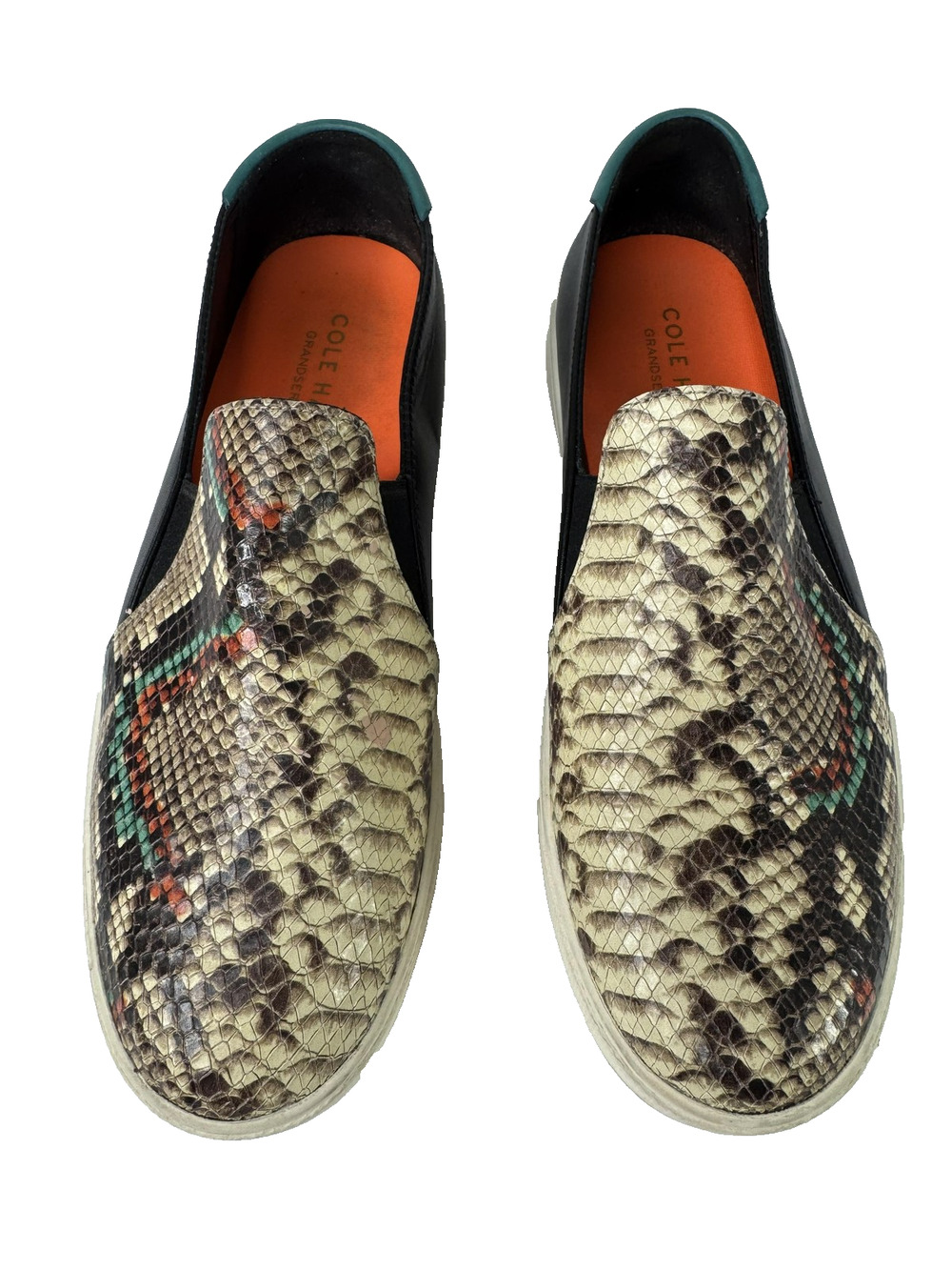 Cole Haan Grandpro Spectator 2.0 Sneaker Womens 8 Multicolor Snake Print Leather